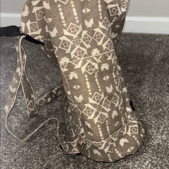 Patterned Backpack - Brown - Picture 5 of 6